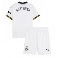 Maglie da calcio Borussia Dortmund Terza Maglia Bambino 2024-25 Manica Corta (+ Pantaloni corti)